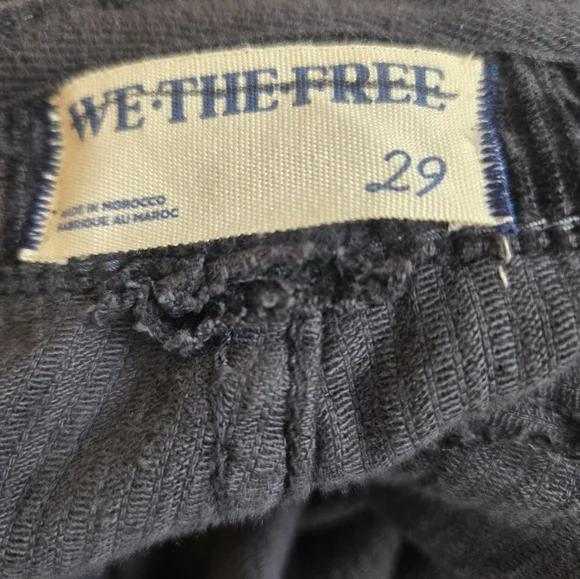 We The Free London Calling Slouchy Cord Pants. NWOT. - Picture 3 of 4